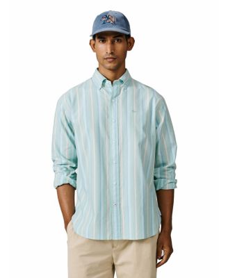 Мужская легкая рубашка Aubin Men's Walesby Lightweight Relaxed Oxford Shirt