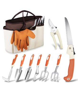 XDOVET Garden Tool Set 10pieces Stainless Steel Kit Gift