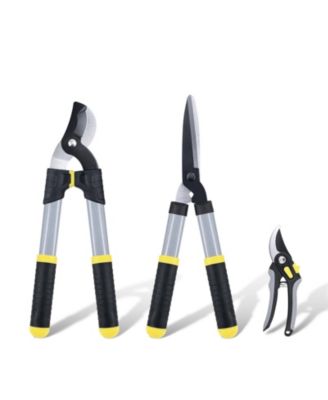 XDOVET Loppers Garden Shears Pruners Tree Shrub Care Kit Soft Grip