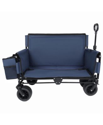 Складная тележка Streamdale Furniture 3-in-1 с сиденьем-скамьей, грузоподъемность 500lbs