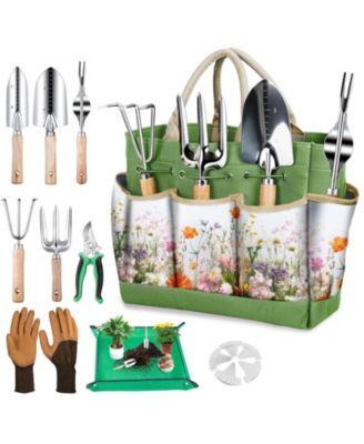 XDOVET Heavy Duty Rust Resistant Gardening Tool Set