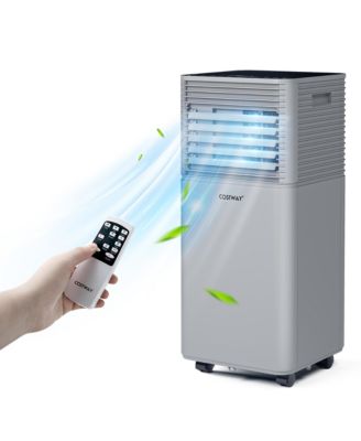 Costway 6000 BTU (10000 BTU ASHRAE) Portable Air Conditioner 3-in-1 Air Cooler с Dehumidifier and Fan Mode