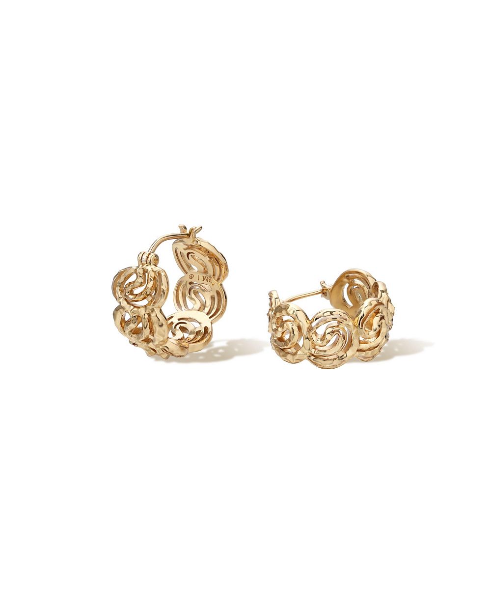 Серьги Retro Chic Mono Spiral