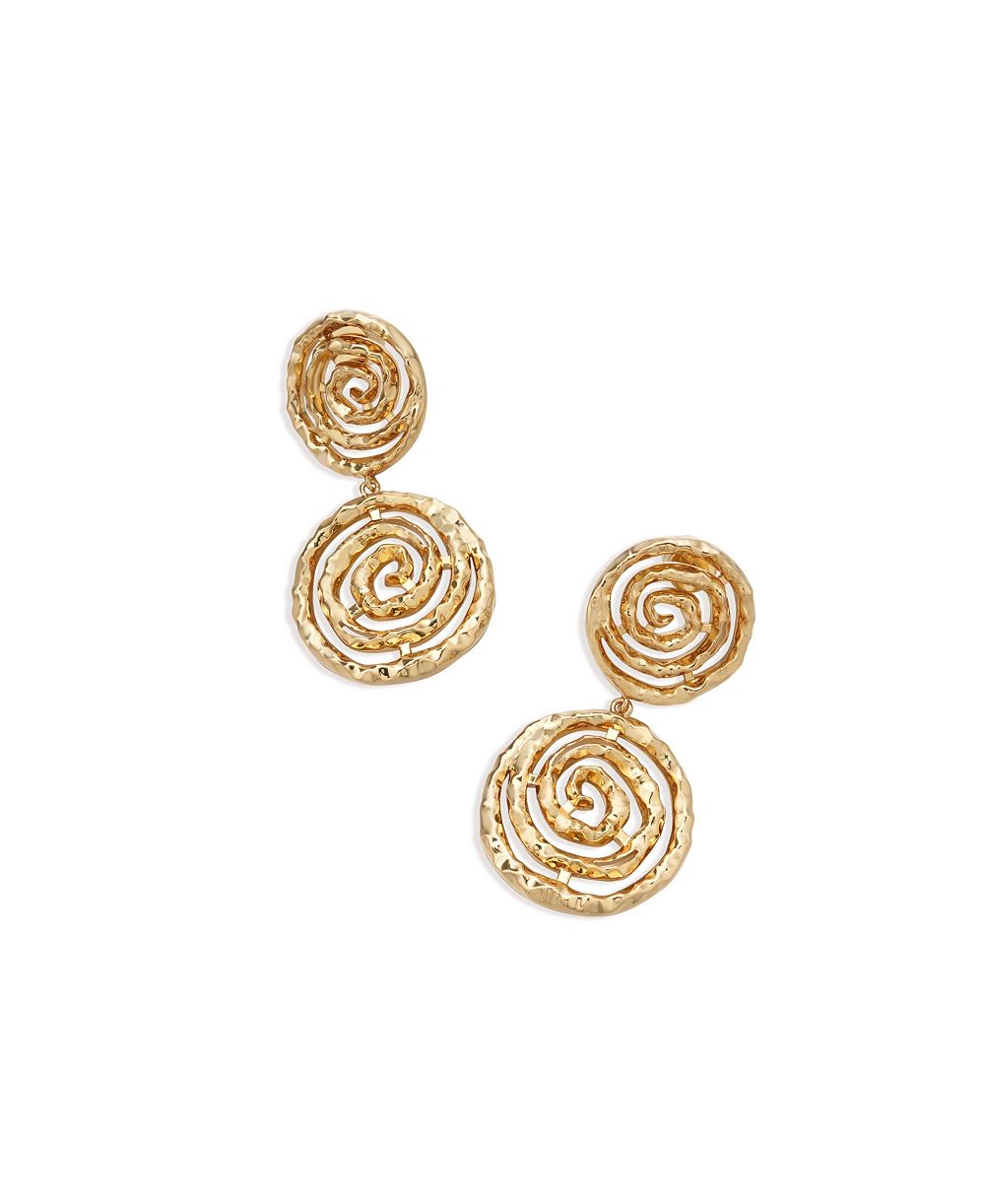 Серьги Retro Chic Eternal Spiral Drop