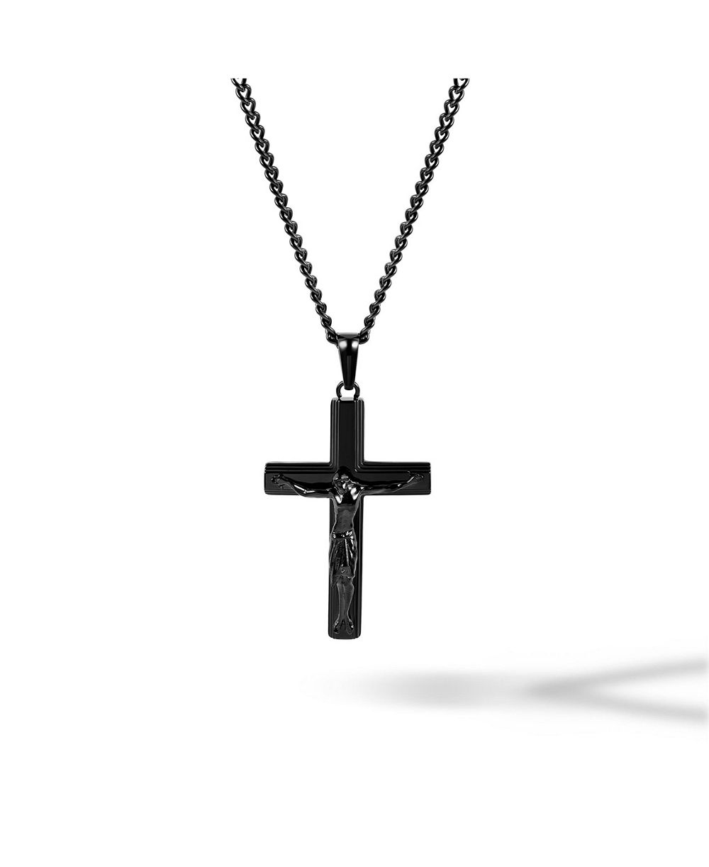 Vincero Crucifix Pendant - Stealth