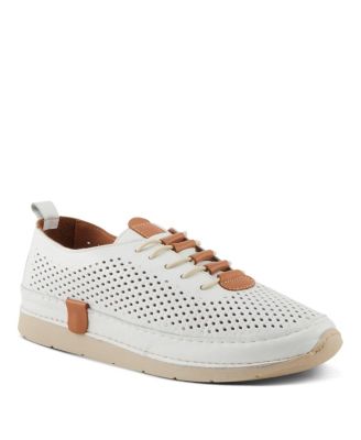 Spring Step Breen Women's Slip-On Sneakers with Perforated Leather