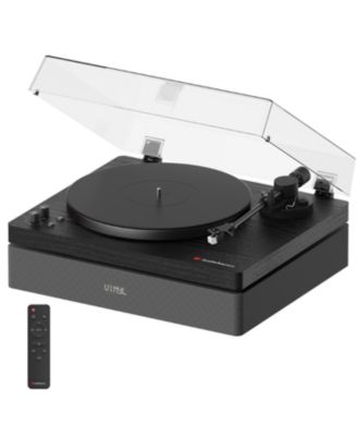 Проигрыватель виниловых пластинок AudioSource All-in-One, Bluetooth 5.4, 120W 2.1 Speakers & Subwoofer, Hi-Fi 2-Speed Belt Drive, Isolation System