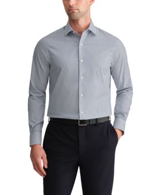 Tommy Hilfiger Мужская классическая рубашка в полоску Regular-Fit