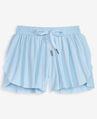 With Jules Girls' 7-16 Solid Butterfly Athletic Shorts