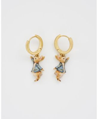 Fable England  Peter Rabbit Huggie Earrings