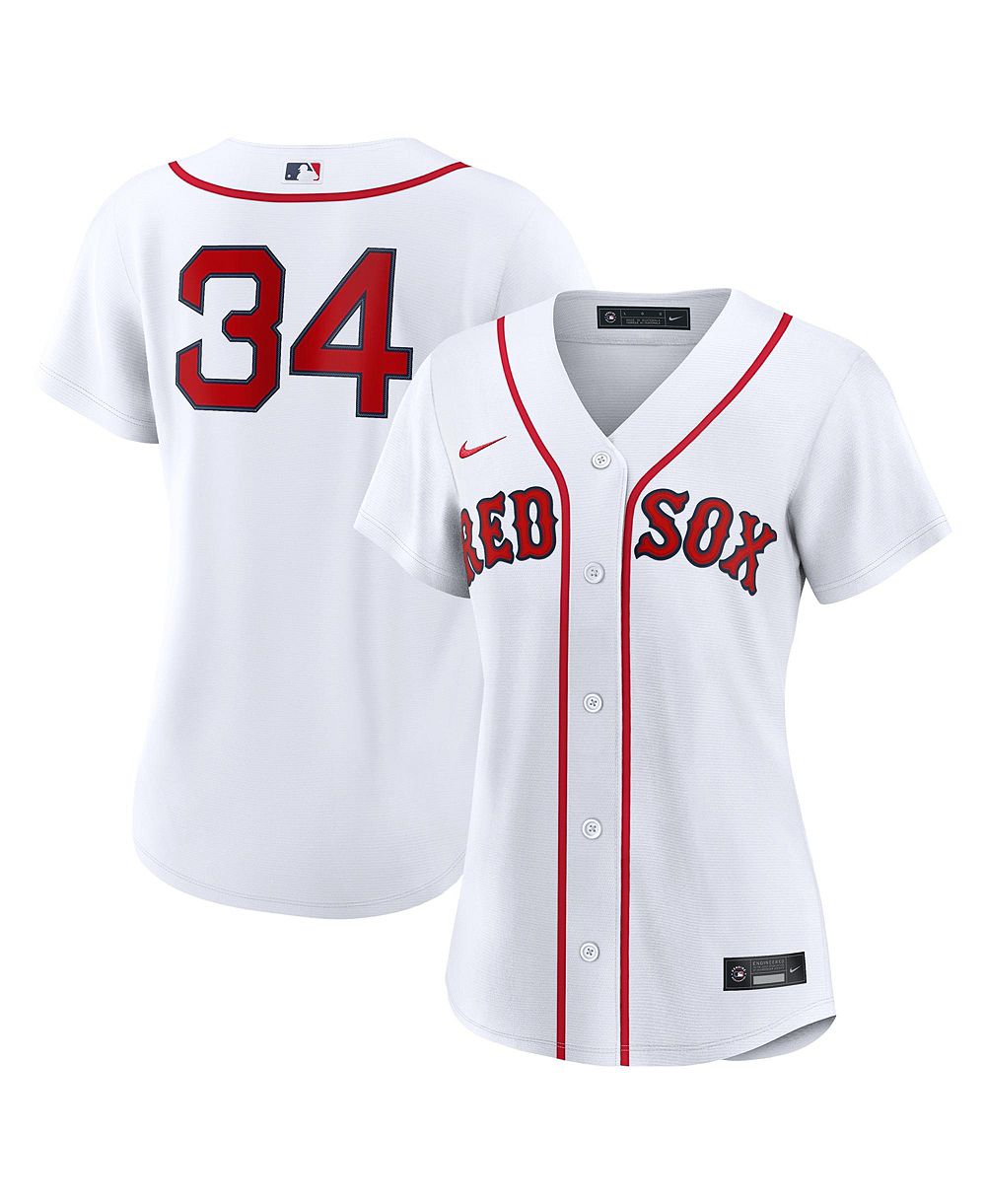 Женская джерси Nike Boston Red Sox David Ortiz, белая