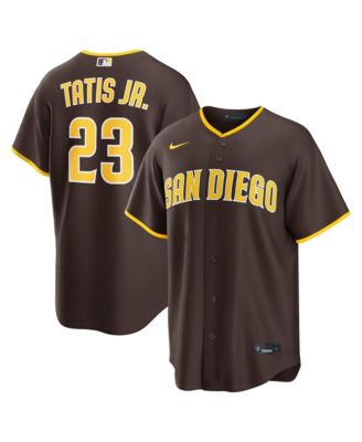 Nike Мужская реплика джерси San Diego Padres Fernando Tatis Jr., коричневая