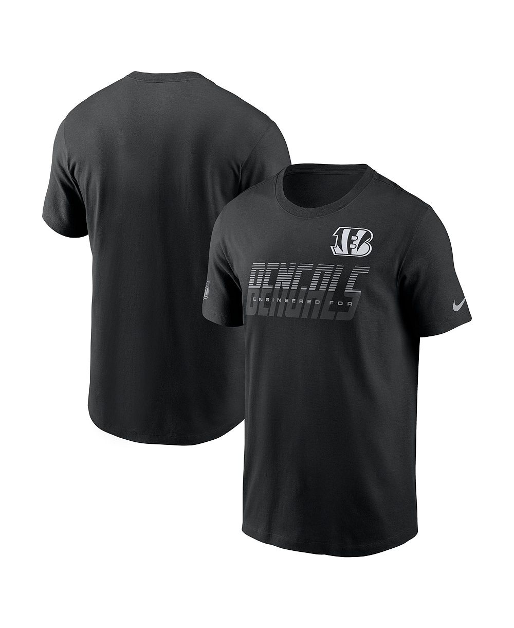 Nike Men's Black Cincinnati Bengals Sideline Dri-FIT T-Shirt