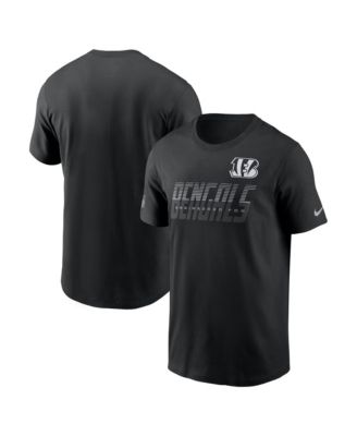 Nike Men's Black Cincinnati Bengals Sideline Dri-FIT T-Shirt