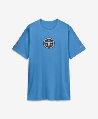Nike Men's Light Blue Tennessee Titans Sideline Lead The Charge Legend Dri-FIT T-Shirt