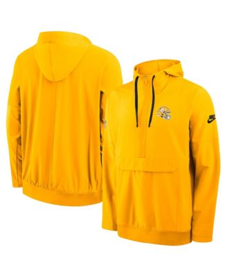 Мужская куртка Nike Gold Pittsburgh Steelers Alt Anorak Half-Zip Hooded