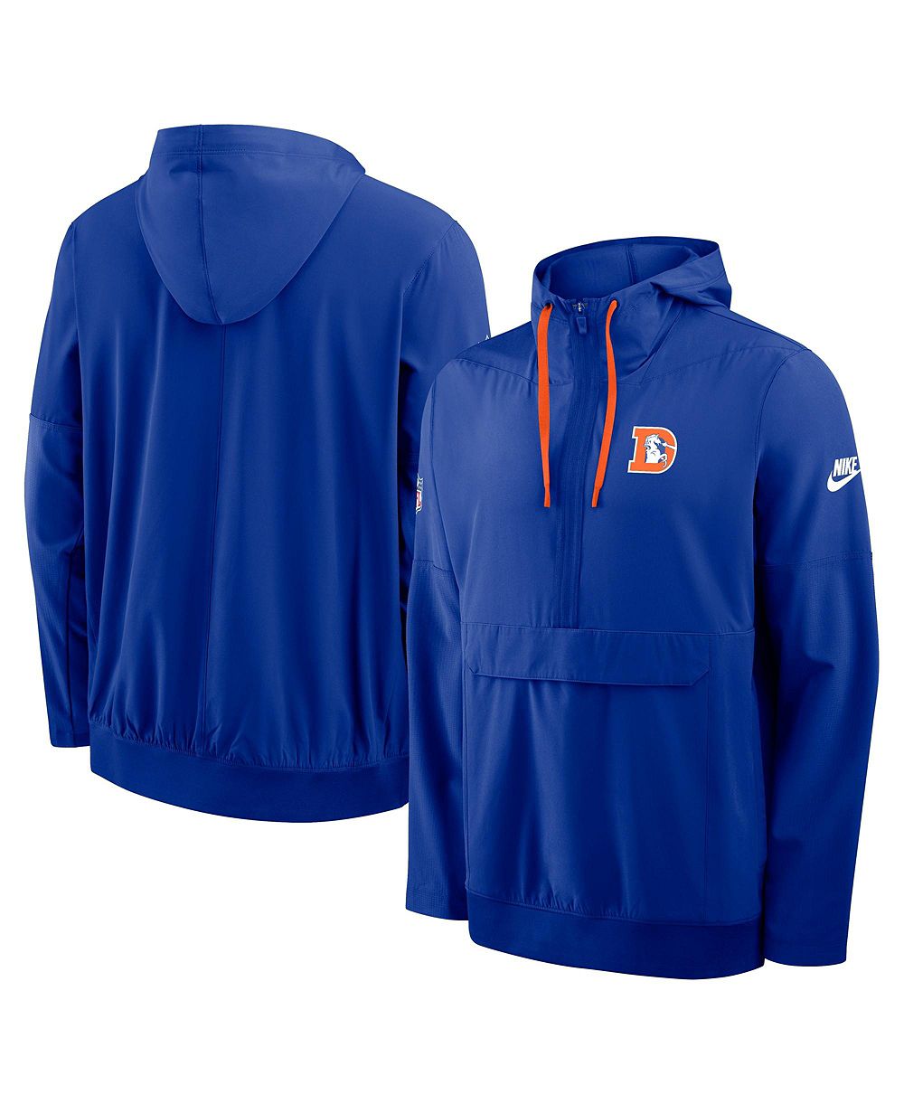 Мужская куртка Nike Royal Denver Broncos Alt Anorak Half-Zip Hooded