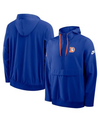 Мужская куртка Nike Royal Denver Broncos Alt Anorak Half-Zip Hooded