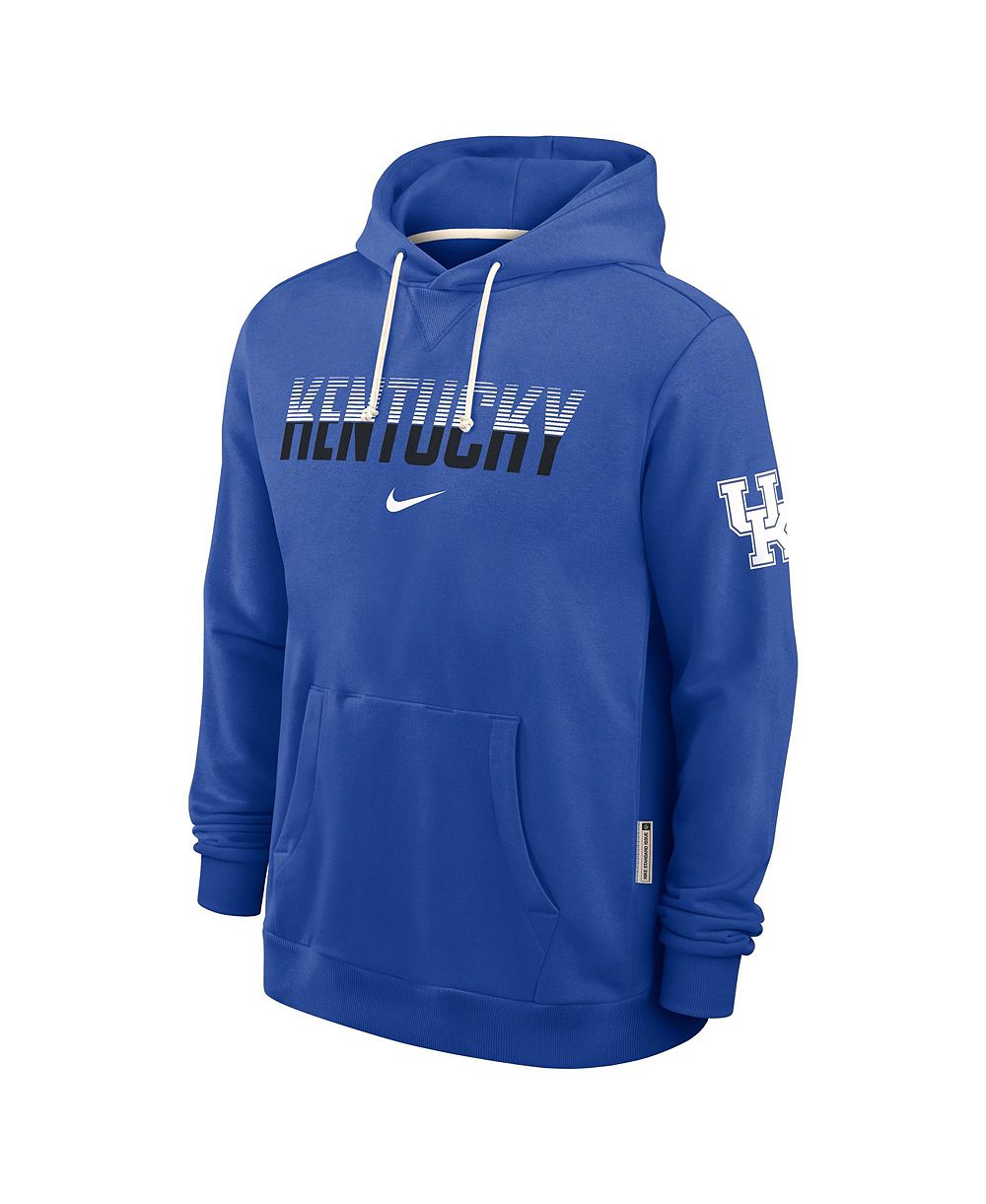 Мужское худи Nike Royal Kentucky Wildcats 2026 Sideline Standard Issue Dri-FIT