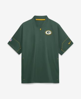 Мужская куртка Nike Green Bay Packers Sideline Short Sleeve Quarter-Zip