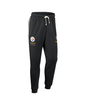 Мужские брюки Nike Black Pittsburgh Steelers Sideline Standard Issue Dri-FIT Taper