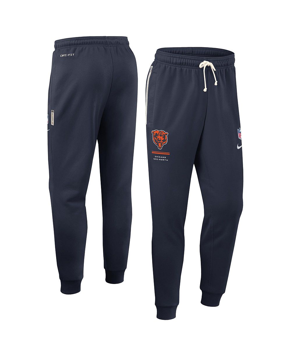 Мужские брюки Nike Navy Chicago Bears Sideline Standard Issue Dri-FIT Taper