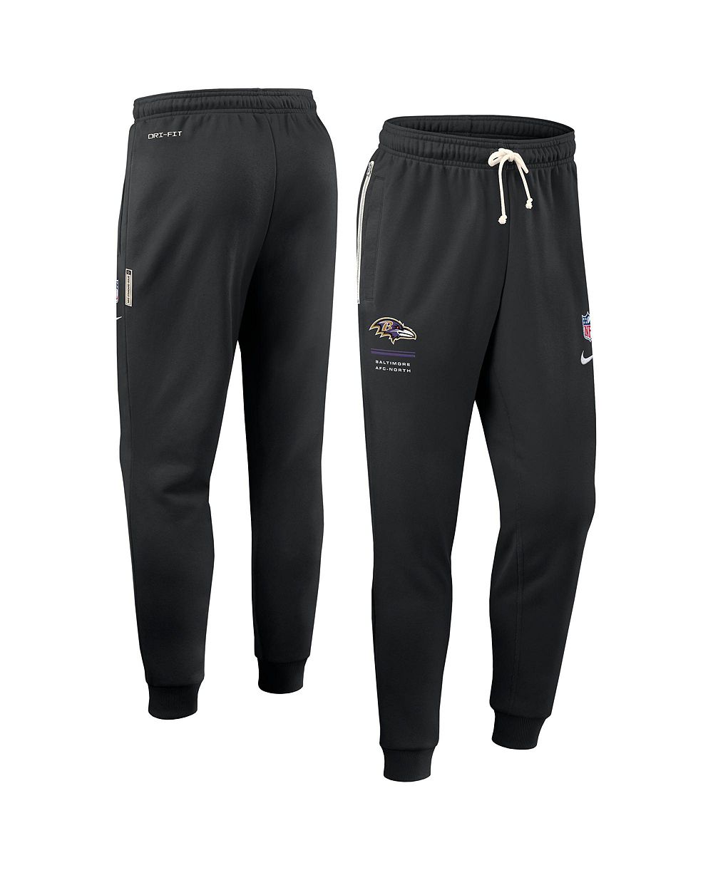 Мужские брюки Nike Black Baltimore Ravens Sideline Standard Issue Dri-FIT Taper
