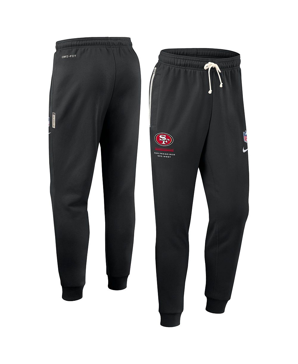 Мужские брюки Nike San Francisco 49ers Sideline Standard Issue Dri-FIT Taper Black