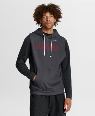 Мужское безрукавное худи Nike Anthracite Alabama Crimson Tide 2026 Sideline Dri-FIT