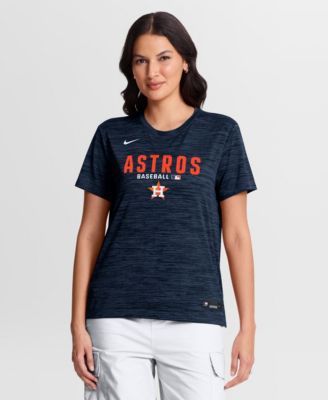 Nike Женский Navy Houston Astros Authentic Collection Velocity Dri-FIT T-Shirt