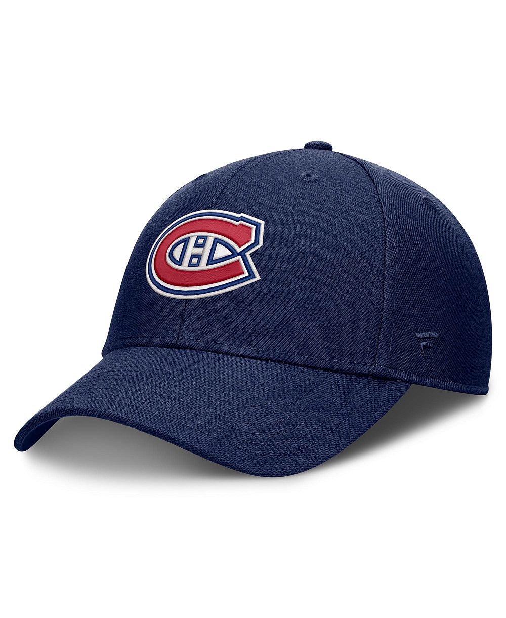 Мужская регулируемая кепка Fanatics Navy Montreal Canadiens Force