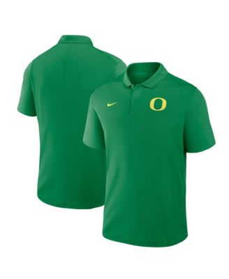 Nike Мужской зеленый свитшот-поло Oregon Ducks