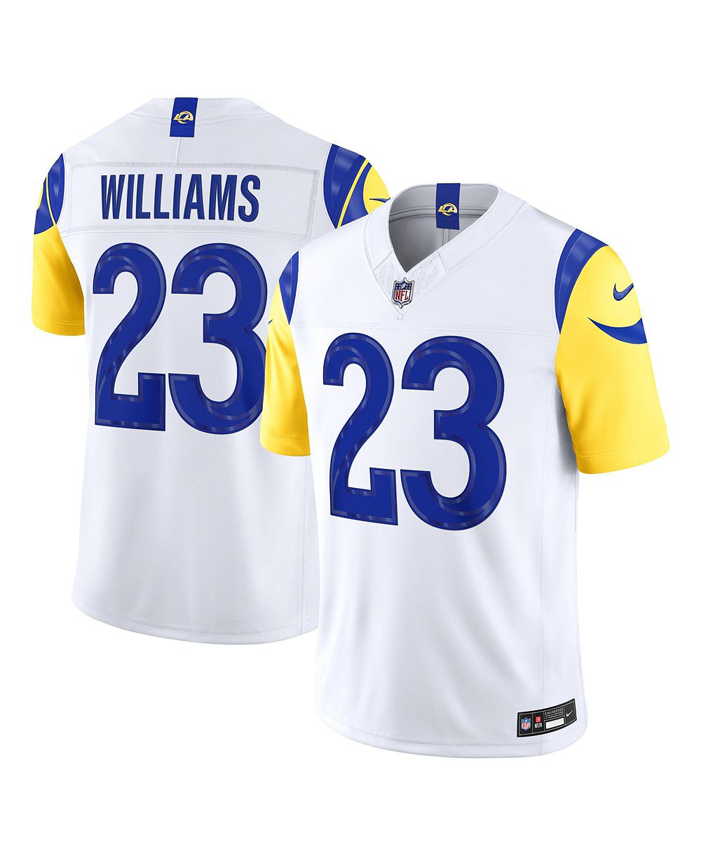 Мужская джерси Nike Kyren Williams Los Angeles Rams Vapor F.U.S.E. Stitched Limited
