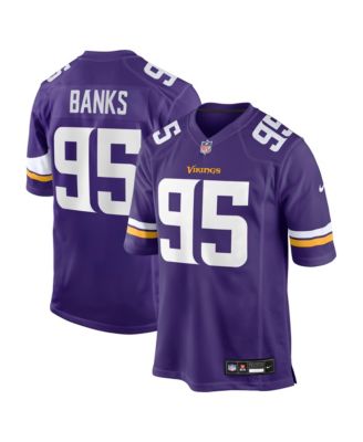 Nike Мужская джерси Minnesota Vikings Caleb Banks NFL Draft
