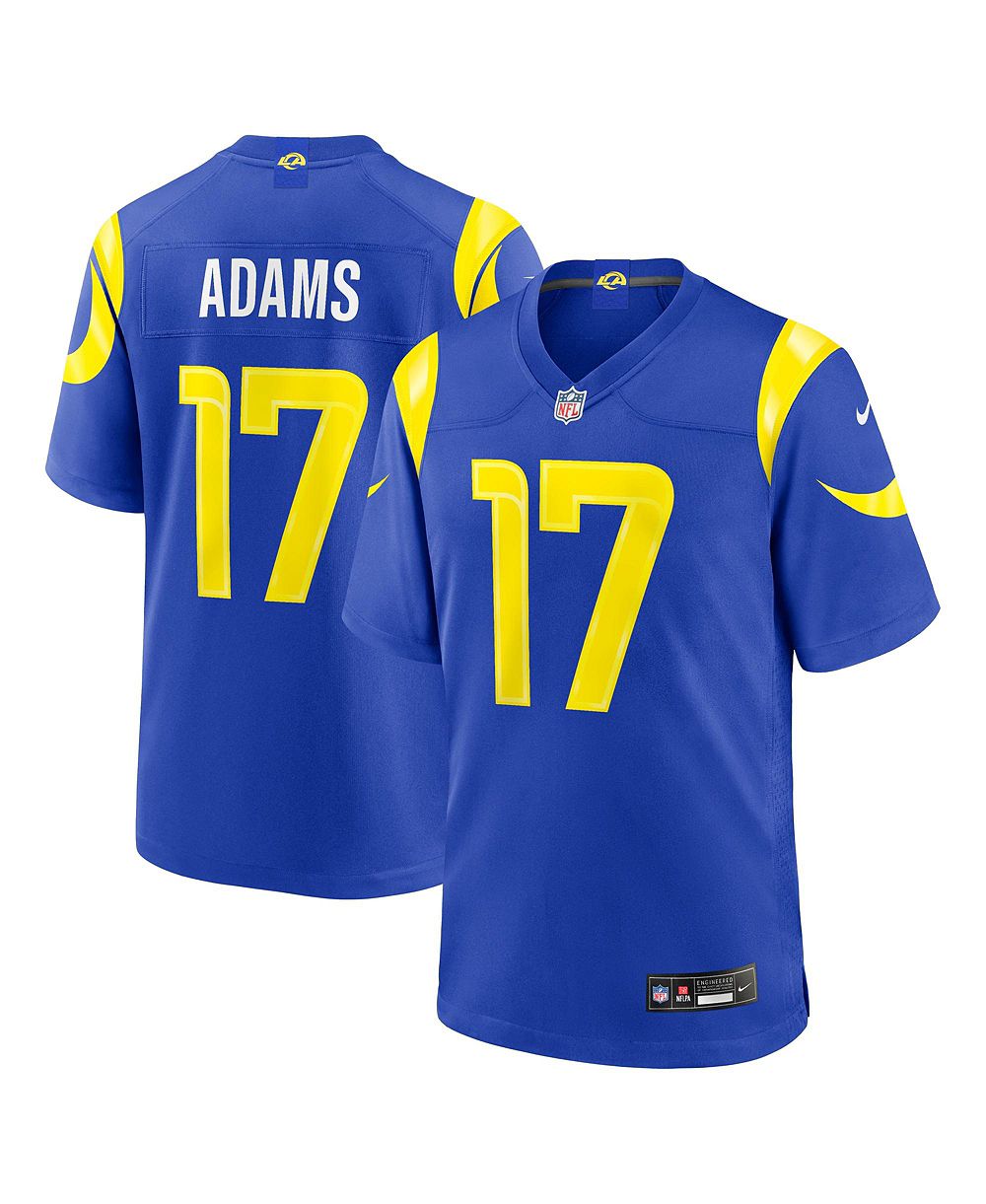 Мужская джерси Nike Davante Adams Royal Los Angeles Rams Team Game Player