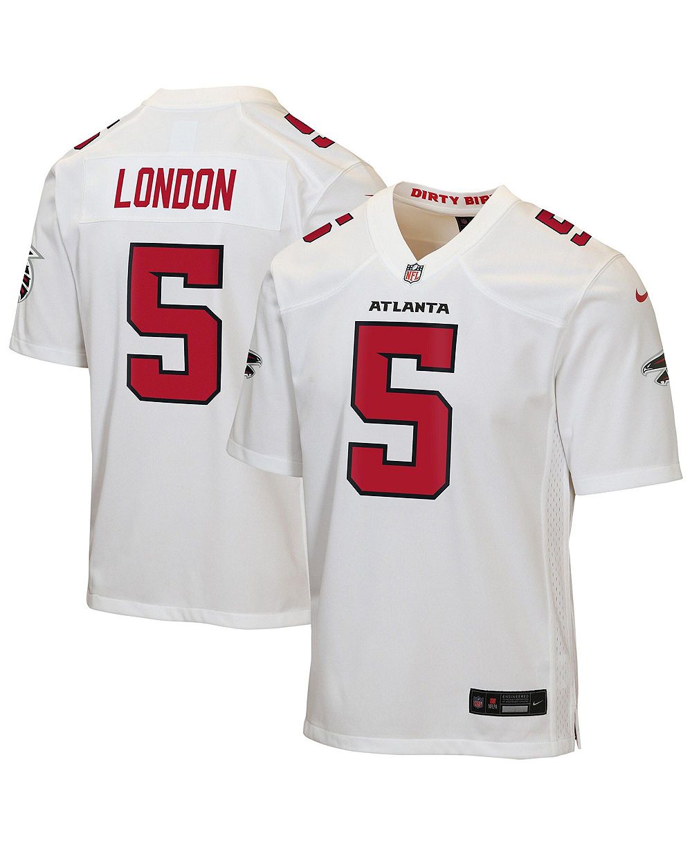 Nike Детская джерси Drake London White Atlanta Falcons