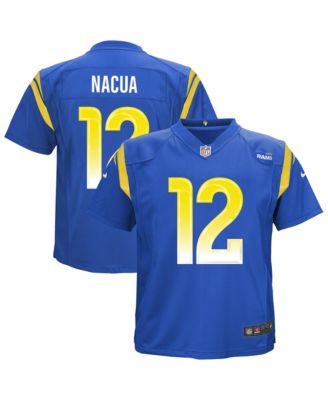 Nike детская джерси Puka Nacua Royal Los Angeles Rams Game