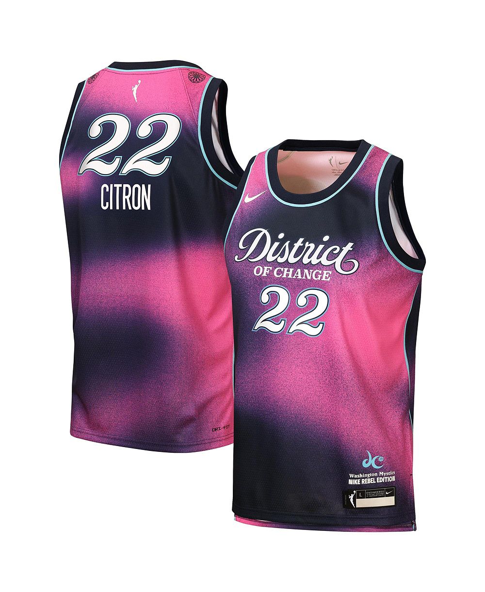 Детская джерси Nike Sonia Citron Navy Washington Mystics Victory Rebel Edition