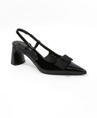 Berness Women's Eloise Bow Accent Slingback Pumps