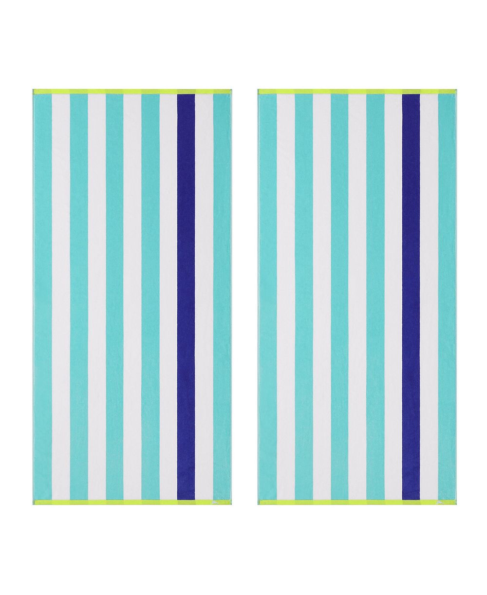 Tommy Bahama Beachside Yarn Dyed 2-Piece Beach Towel Set