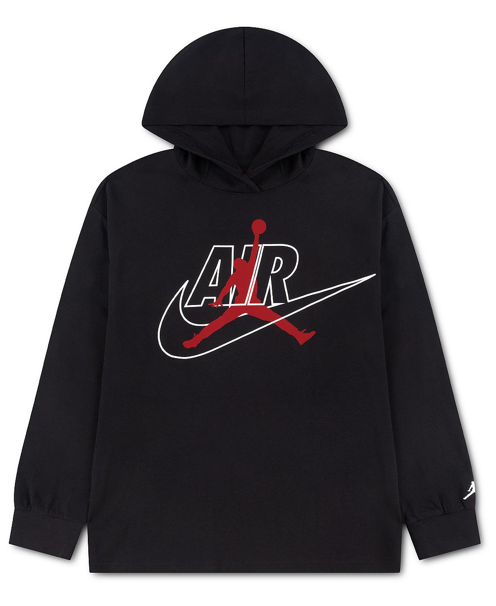 Jordan Детская футболка Jordan Jumpman Air с длинным рукавом