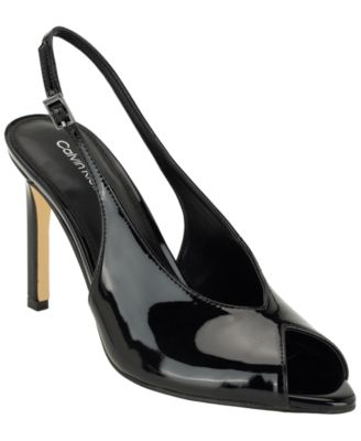 Женские туфли Calvin Klein Women's Dorris Peep Toe High Stiletto Slingback Pump
