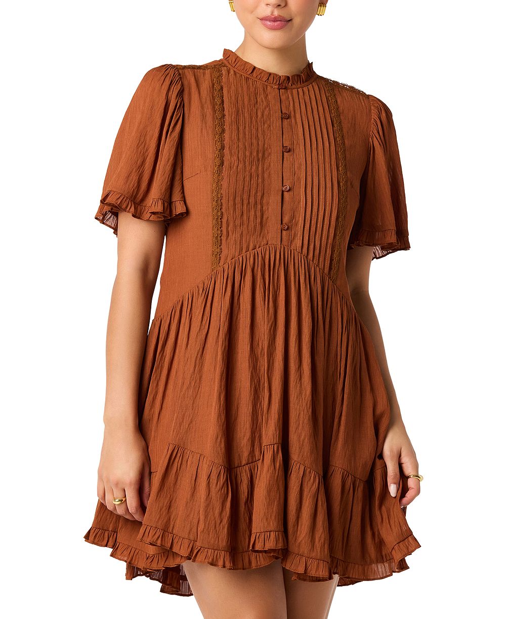 Женское платье ASTR the Label Short-Sleeve Randi