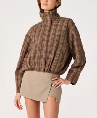 ASTR the Label Women's Cooper Funnel Neck Jacket