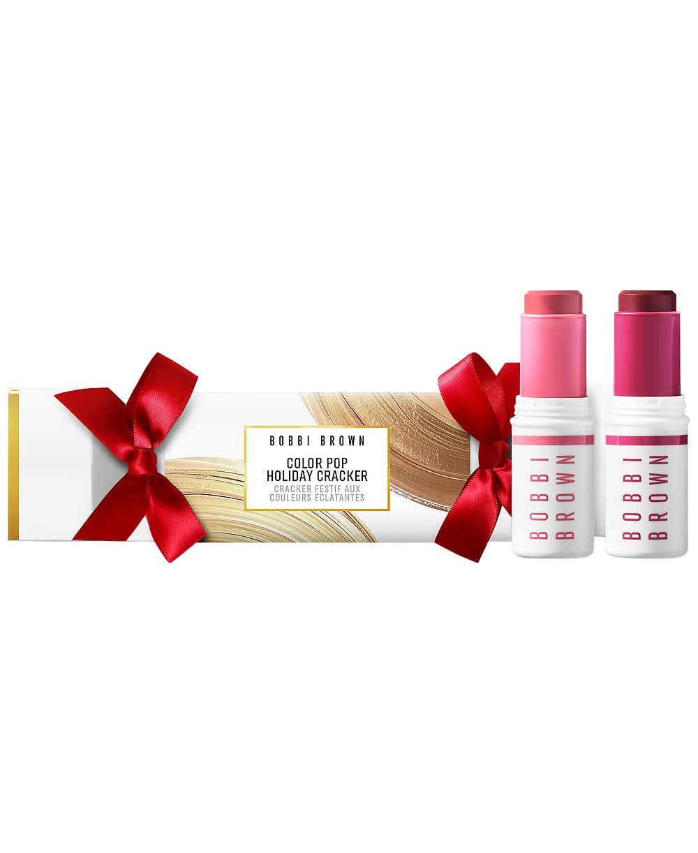 Подарочный набор Bobbi Brown: 2 предмета, бальзам для кожи + румяна и хайлайтер в стике