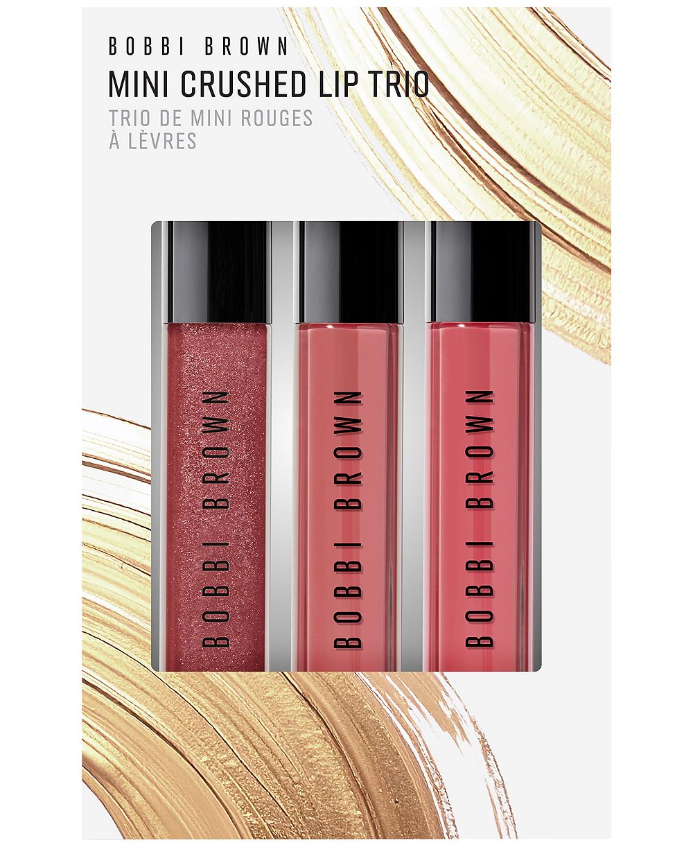 Подарочный набор Bobbi Brown из 3 мини-блесков для губ с маслом и пигментом