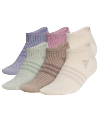 adidas женские спортивные носки Superlite без каблука, 6 штук