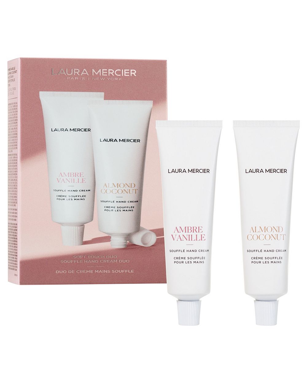 Laura Mercier набор из 2 предметов: крем для рук Souffle с мягким прикосновением