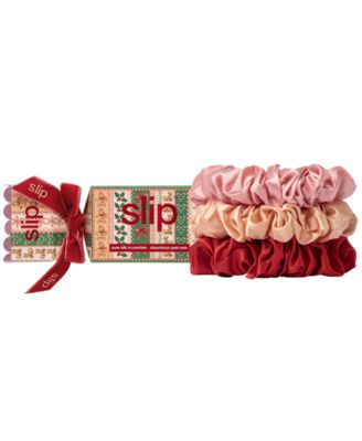 Slip 3-Piece Pure Silk Large Scrunchie Set