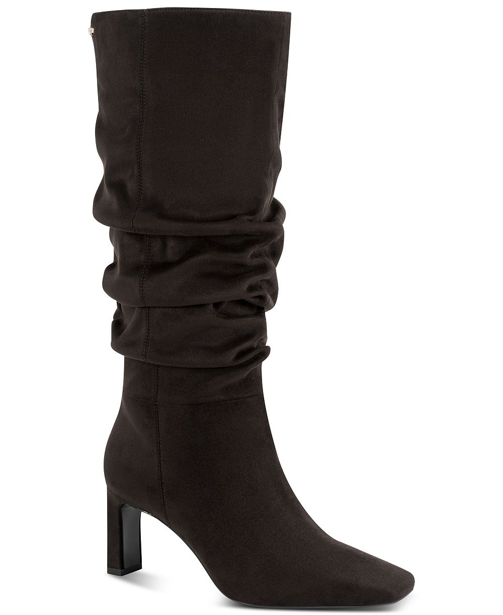 DKNY Women's Kalila Square Toe Slouch Boots